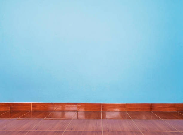 istock Light blue wall and floor tiles 503252340