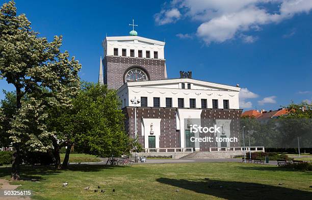 Igreja De Mais Sagrado Coração Dos Nossos Lorde - Fotografias de stock e mais imagens de Azul - Azul, Boémia, Capitais internacionais