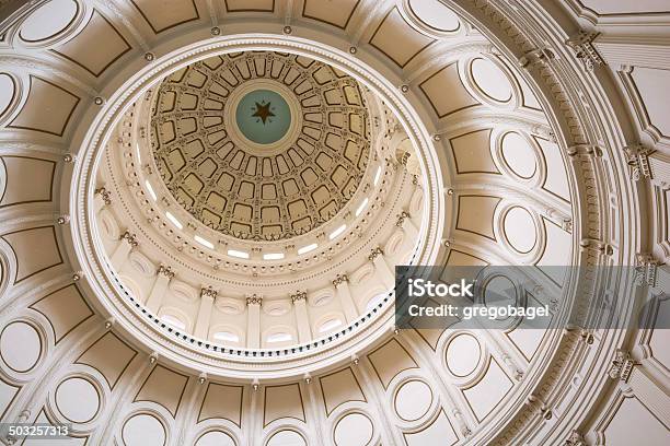 Dome In Texas State Capitol In Austin Stockfoto und mehr Bilder von Kapitol von Austin - Kapitol von Austin, Innenaufnahme, Kapitol - Lokales Regierungsgebäude