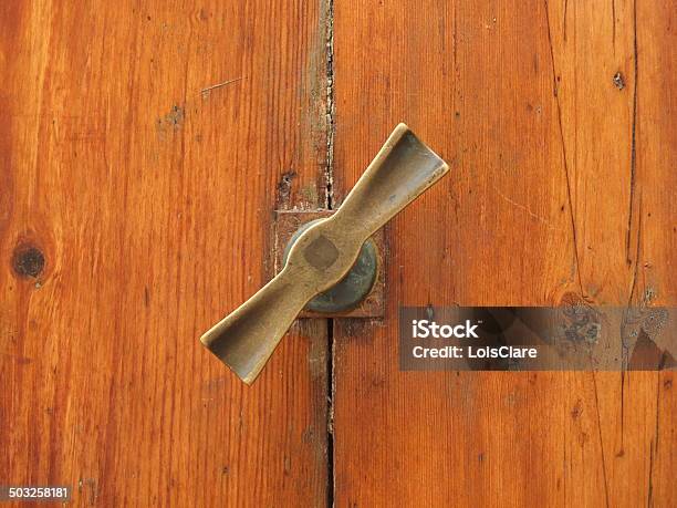 Menorcan Door Furniture Stock Photo - Download Image Now - Architectural Feature, Balance, Bent