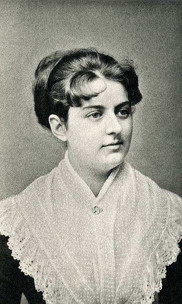 Frances Folsom Cleveland Preston Image from 1886 of Frances Folsom Cleveland Preston who was the wife of the American President, Grover Cleveland. grover cleveland stock illustrations