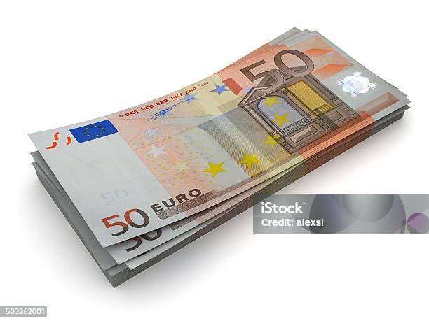 Eurobanknoten Stockfoto und mehr Bilder von Darlehen - Darlehen, EU-Währung, Ersparnisse