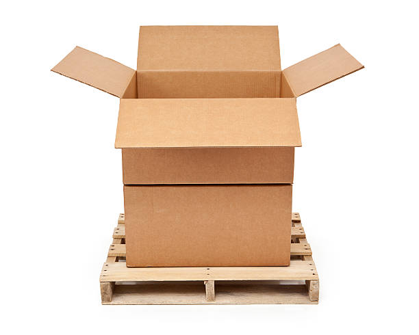 istock Cardboard Boxes on a Shipping Pallet 503262177