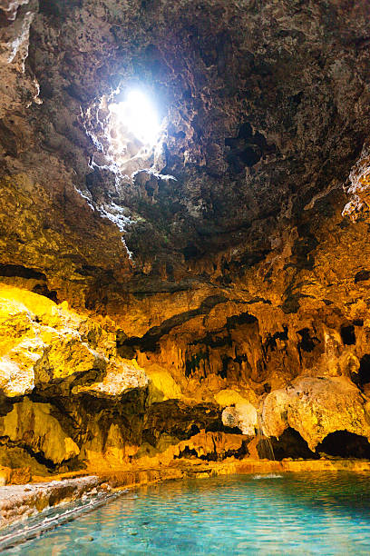 Cave and Basin Historic Site in Banff National Park, Canada
