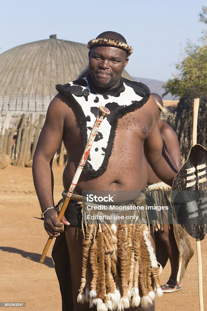 Zulu Mann in KwaZulu-Natal, Südafrika - Lizenzfrei Zulu Stock-Foto