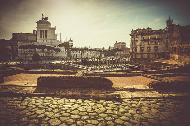 istock Trajan's Markets and view on the Forum in Rome 503266356