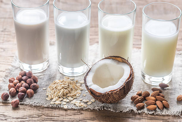 istock Different types of non-dairy milk 503269736