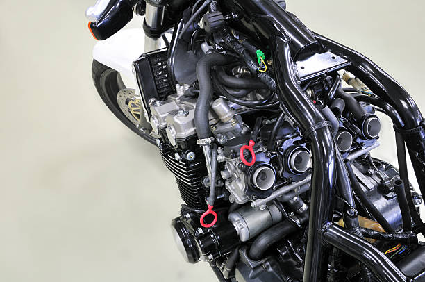 istock Maintenance of motor cycle 503272334