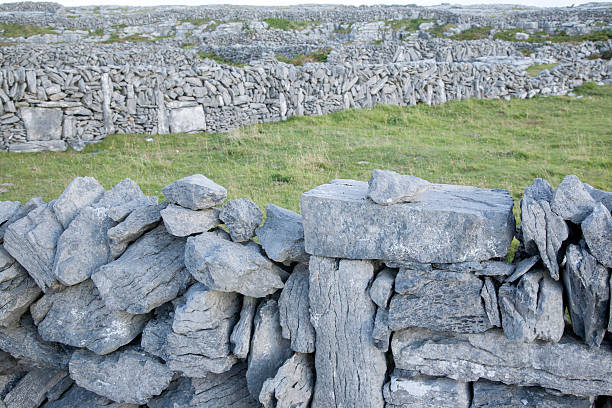 istock Stone Walls on Inishmore; Aran Islands 503272924