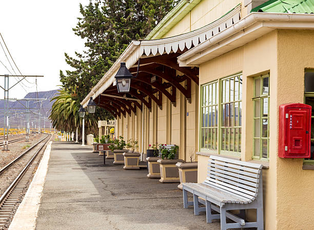 Photo of Matjiesfontein railway station in Western Cape South Africa