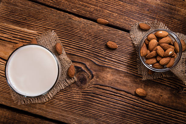 istock Portion of Almond Milk 503276616