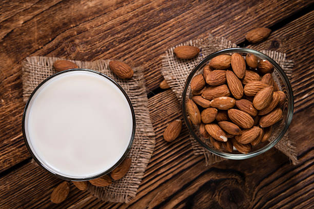 istock Fresh made Almond Milk (selective focus) 503276886
