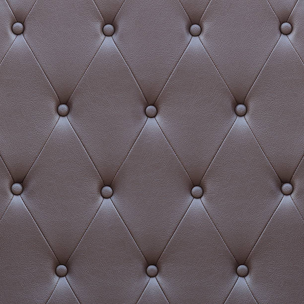 istock Pattern of brown leather seat upholstery 503278084
