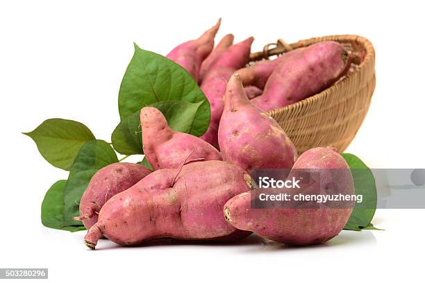 Sweet Potato Stock Photo - Download Image Now - Clipping Path, Copy Space, Cut Out