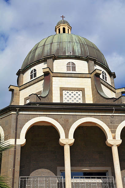 istock Basilica and colonnade at mount 503280510