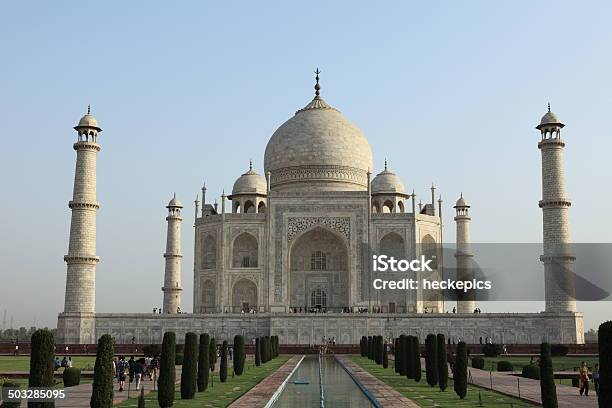 The Taj Mahal In Agra India Stock Photo - Download Image Now - Agra, Architectural Dome, Culture of India