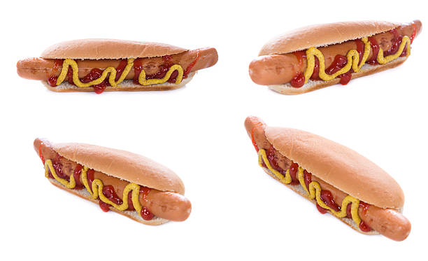 istock Hot Dogs isolated on white 503301808