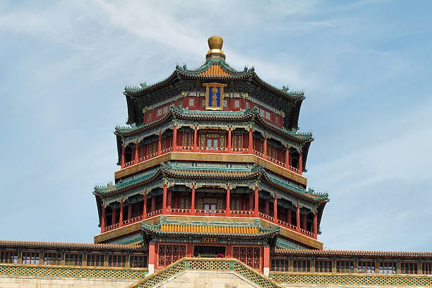 istock Tower of Buddhist Incense in Summer Palace 503303772