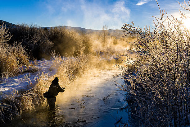 Photo of Fly Fishing in Extreme Cold Winter Conditions