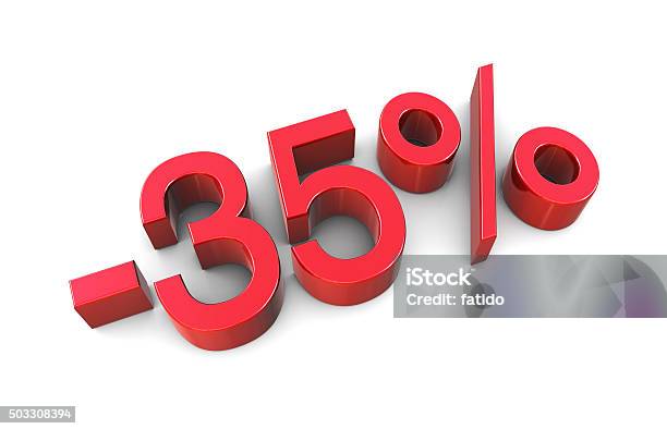 Sale Concept 35 Stock Photo - Download Image Now - Concepts, Concepts & Topics, Digitally Generated Image