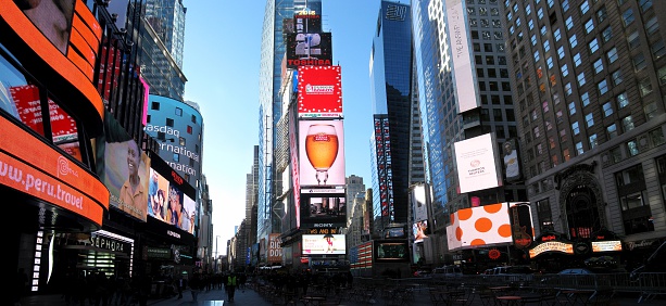 Times Square Street, Manhattan, New York, USA