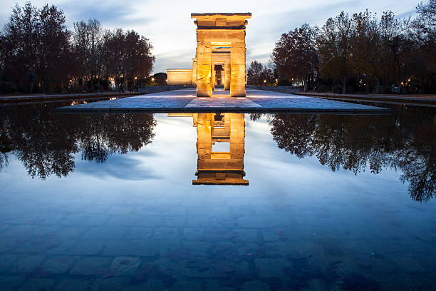 istock Temple of Debod at dusk 503310258