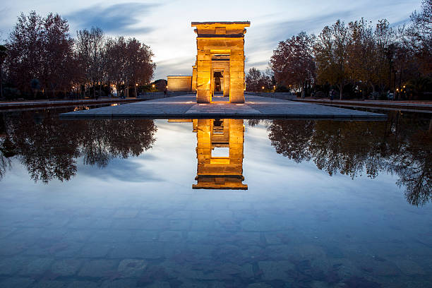 istock Temple of Debod at dusk 503310306
