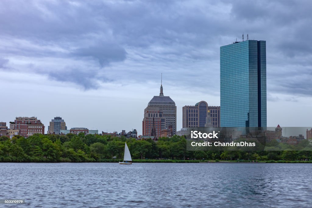 Boston, États-Unis-vous dans la ville de la rivière Charles. - Photo de Amérique du Nord libre de droits