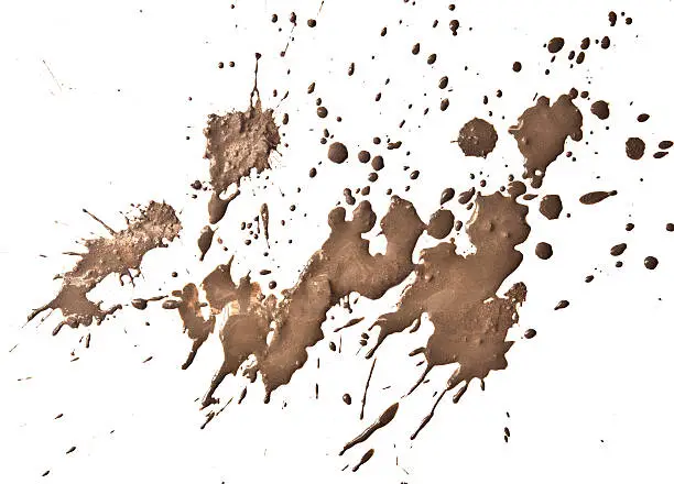 Photo of mud splatter