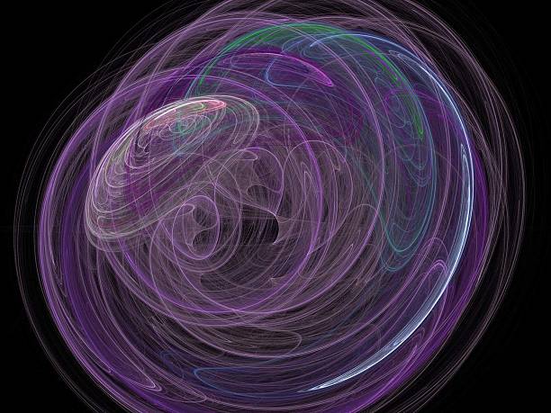 istock Digital Fractal on Black 503313041