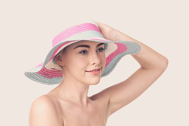 istock Beautiful woman in a hat 503313183