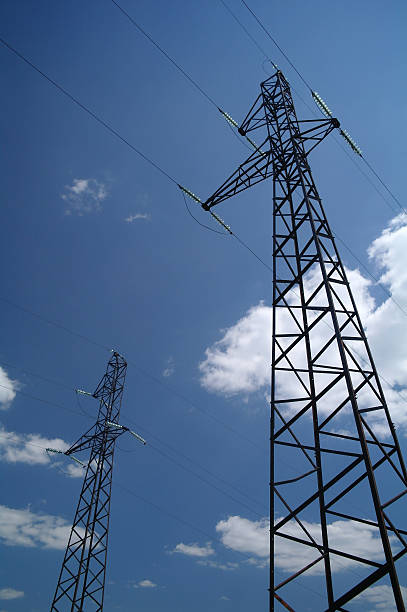 istock The old high-voltage substation equipment 503313478