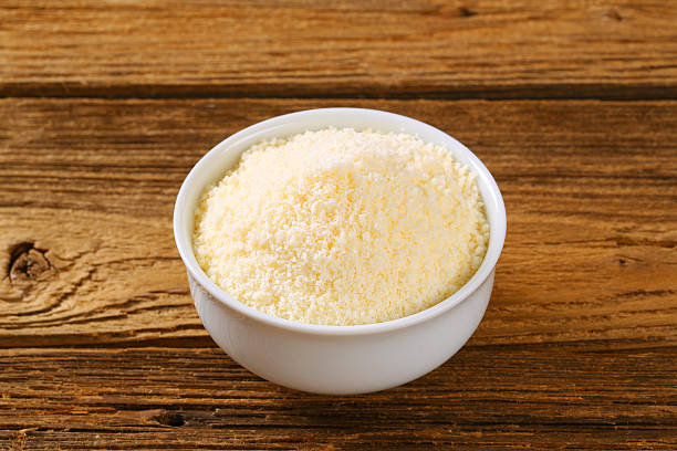 istock Grated parmesan in a porcelain bowl 503313997