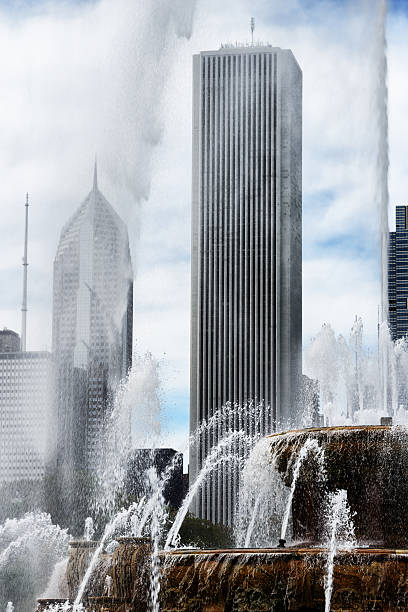 istock Aon Center and Buckingham Fountain, Chicago 503314641