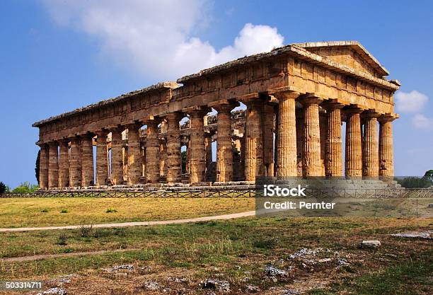 Greek Temple Stock Photo - Download Image Now - Greek Mt. Olympus, Aristotle, Greece