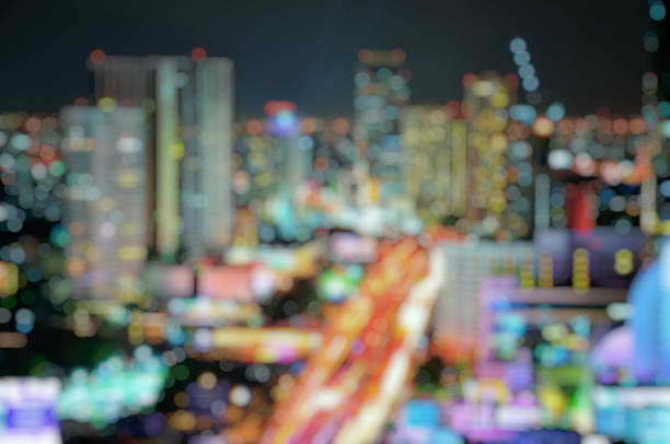 istock City at night - blur photo,Bokeh background 503316569