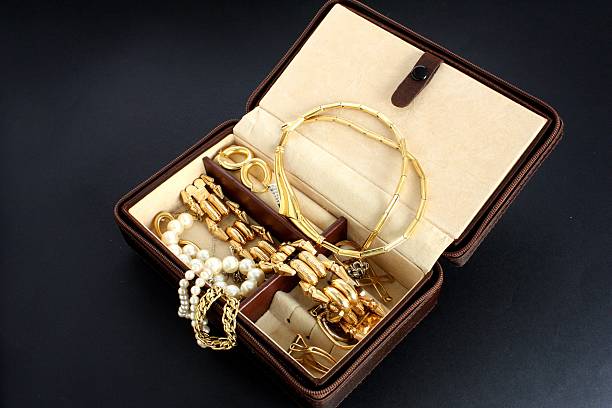 istock Jewelry Box with Jewelry 503317249