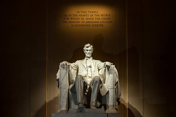 Abraham Lincoln Memorial Lincoln Memorial, Washington, D.C. lincoln memorial photos stock pictures, royalty-free photos & images