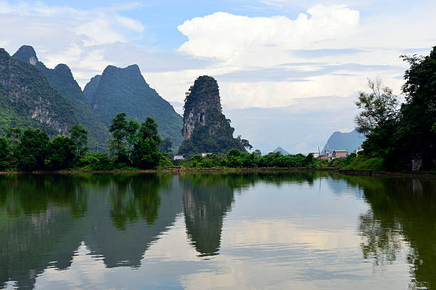 Guilin landscapes stock photo