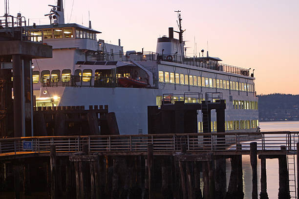istock Sunset Close-Up View Mukilteo Ferry 503327168