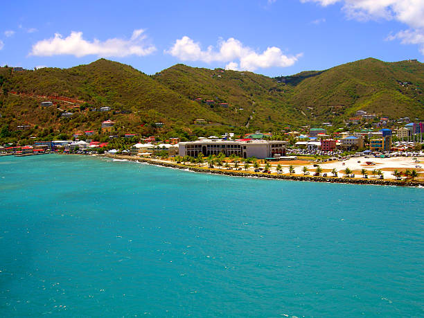 istock Tortola harbour in the West Indies 503327964