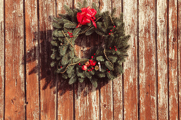 istock The Christmas wreath 503328866