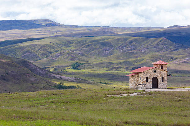 istock Old church near Roraima tepui - Venezuela 503330516