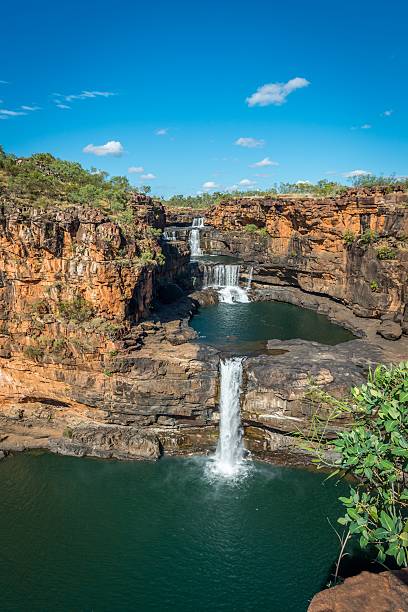 Mitchell Falls stock photo