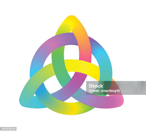 Celtic Trinity Knot Symbol Stock Illustration - Download Image Now - Art And Craft, Arts Culture and Entertainment, Business Finance and Industry