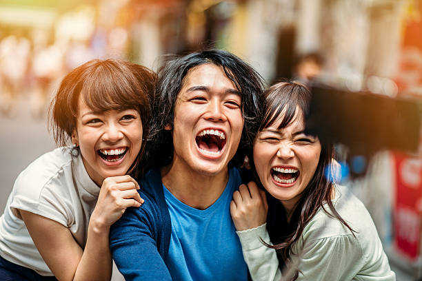 istock Selfie people in Japan 503334086