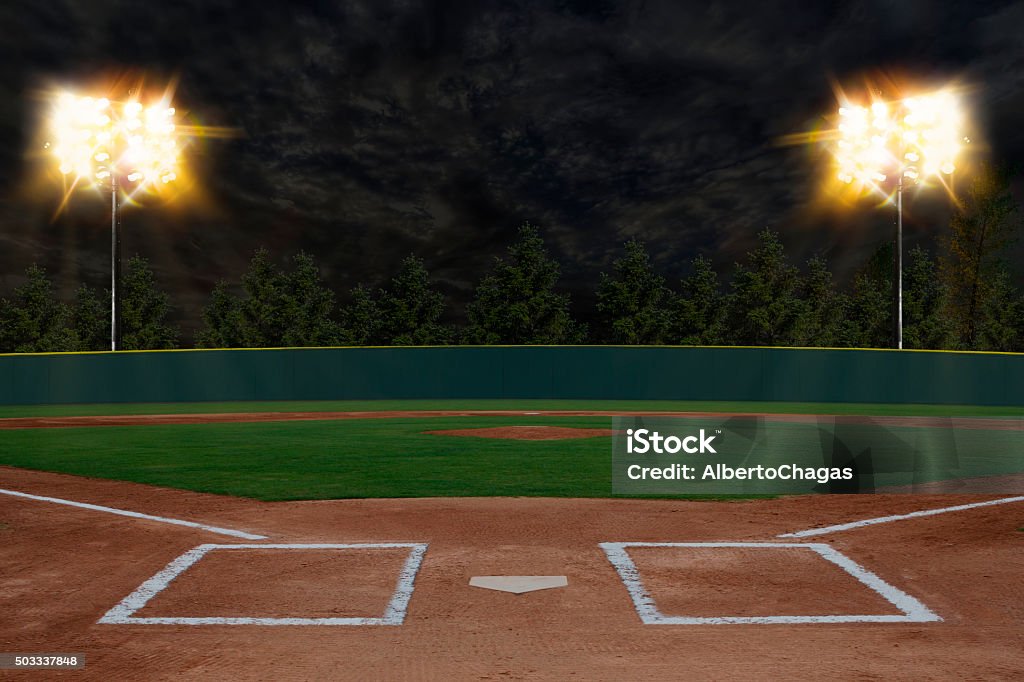 Baseball Stadium Baseball - Sport Stock Photo