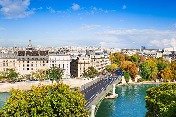 istock Seine river and Pont de Sully, Paris, France 503338064