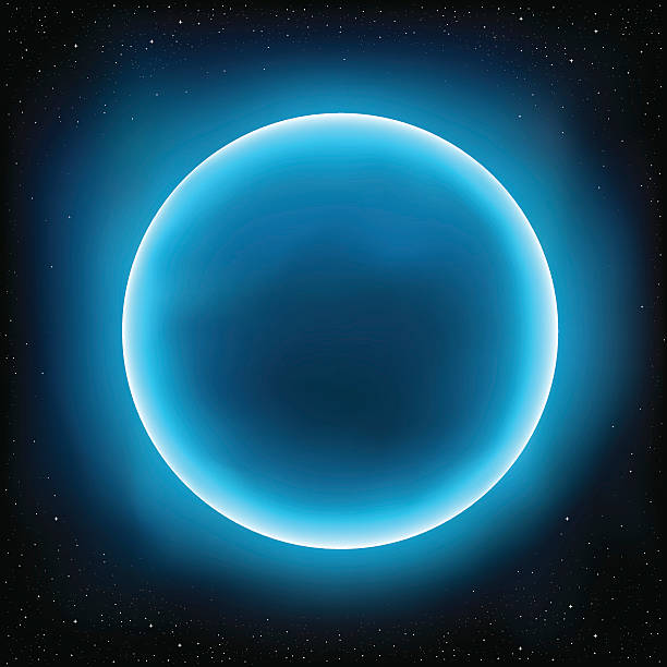 niebieski planety przestrzeni - stratosphere stock illustrations