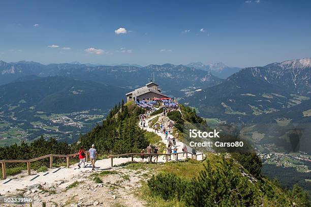 Eagles Nest At The Kehlstein Obersalzberg In Germany 2015 Stock Photo - Download Image Now